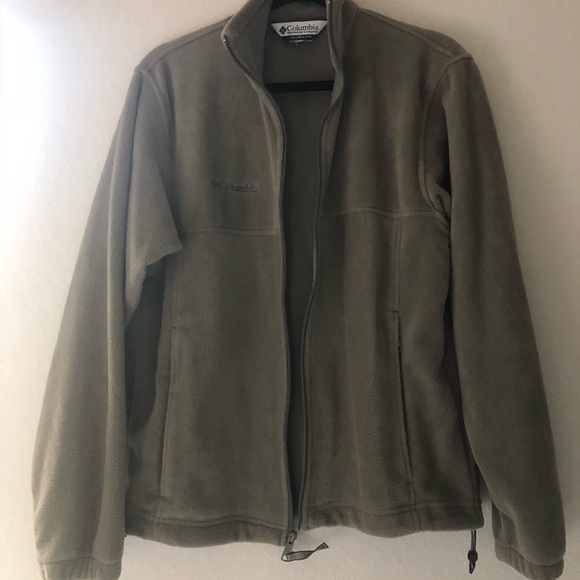 Green Columbia zip up jacket Great Condition - Picture 5 of 6